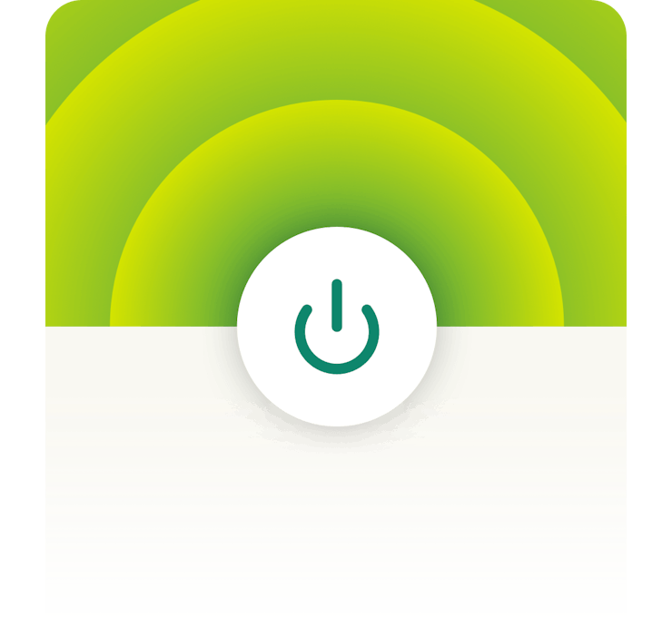 Sch&uuml;tzen Sie sich mit nur einem Tippen mit ExpressVPN.