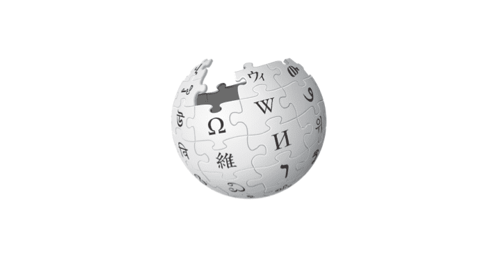 Le logo de Wikip&eacute;dia sur un &eacute;cran d'ordinateur portable.